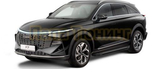 НОВИНКА! Пороги, подножки для Haval F7/F7X 2024-