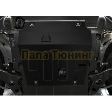 Защита картера + КПП + комплект крепежа Rival Сталь для Geely Atlas Pro;2021-;1 5 HEV;4WD;РКПП;Geely Azkarra;2019-;1 5 HEV;4WD;РКПП;Belgee X70;2024-;1 5 HEV;4WD;РКПП
