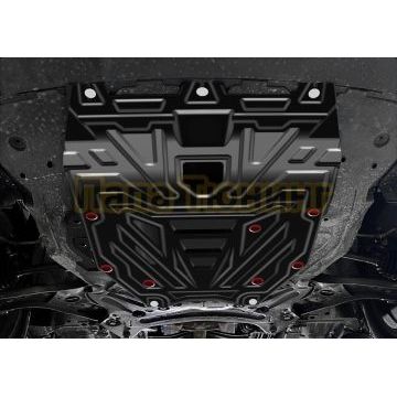 Защита картера + комплект крепежа АвтоБРОНЯ Сталь для Changan CS55 Plus;2022-;1.5;FWD;РКПП;Changan Uni-S;2024-;1.5;FWD;РКПП