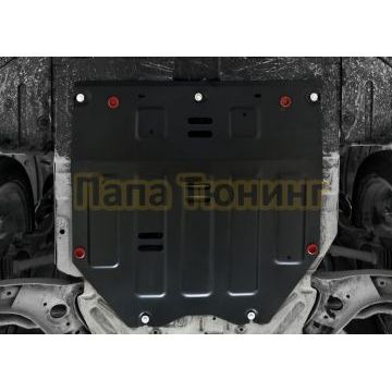Защита картера + комплект крепежа АвтоБРОНЯ Сталь для Changan Uni-T;2023-;1 5;FWD;РКПП