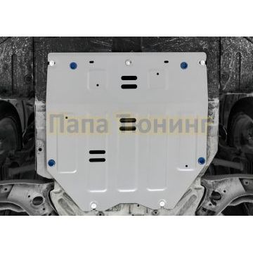 Защита картера + комплект крепежа Rival Алюминий для Changan Uni-T;2023-;1 5;FWD;РКПП
