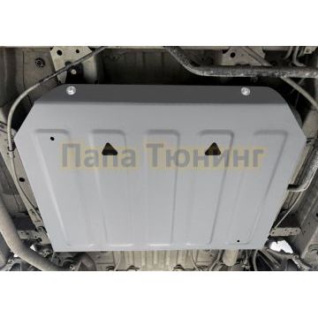 Защита топливного бака + комплект крепежа Rival Алюминий для Honda Freed;2008-2010;1 5;FWD;CVT;Honda Freed;2011-2014;1 5;FWD;CVT;Honda Freed;2014-2016