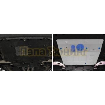 Защита картера + комплект крепежа RIVAL Алюминий для Hongqi HS5 V-2.0 АКПП полный привод 2018-