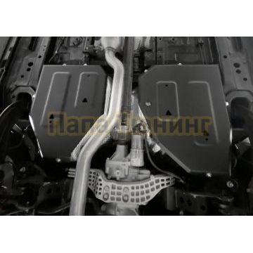 Защита топливного бака + комплект крепежа Автоброня Сталь для Exeed LX 2023- V - 1.6T Робот 4WD