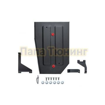 Защита топливного бака + комплект крепежа АвтоБРОНЯ Сталь для EXEED RX;2023-;2 0;4WD;РКПП