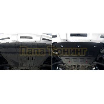 Защита картера + комплект крепежа АвтоБРОНЯ Сталь для EXEED VX;2021-2024;2 0;4WD;РКПП;EXEED TXL;2022-;2 0;4WD;РКПП