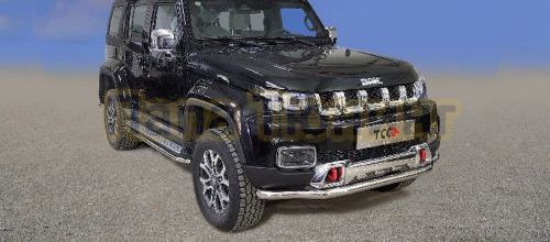 НОВИНКА! Пороги, подножки, защиты картера, защита радиатора, защита бампера и фаркопы для BAIC BJ40 2023-!