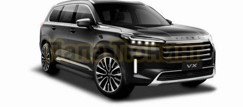 НОВИНКА! Пороги, подножки для Exeed VX 2021-!