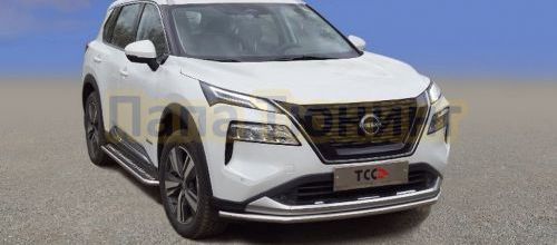 НОВИНКА! Пороги, подножки, защиты картера, защита бампера, накладки на пороги и фаркопы для Nissan X-Trail 2024-!