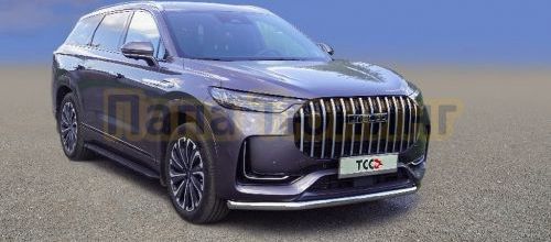 НОВИНКА! Пороги, подножки, защиты картера, защита бампера, накладки на пороги и бампер, фаркопы для Jaecoo J8 2024-!