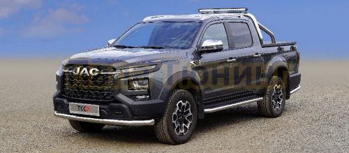 НОВИНКА! Пороги, подножки, защиты картера, защита бампера, защита кузова, рейлинги и внедорожные аксессуары для JAC T9 2024-!
