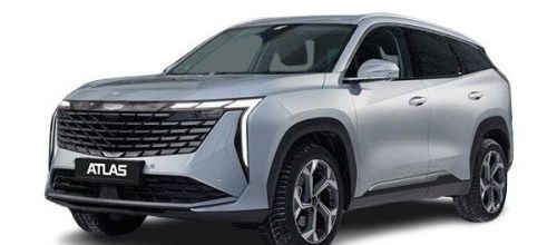 НОВИНКА! Защита бампера и пороги для Geely Atlas 2023-!