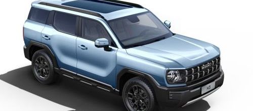 НОВИНКА! Защита бампера и пороги для Haval H3 2024-!