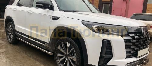 НОВИНКА! Защита бампера и пороги для Changan CS95 2024-!