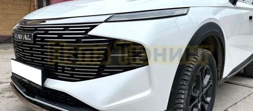НОВИНКА! Защита бампера и пороги для Haval F7/F7X 2022-!
