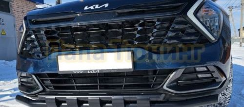НОВИНКА! Защита бампера для Kia Sportage V 2022-!