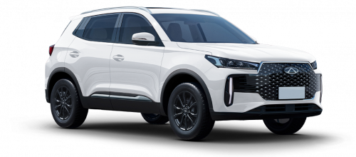 НОВИНКА! Защита бампера и пороги для Chery Tiggo 4 2024-!