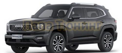 НОВИНКА! Пороги, подножки, защита бамперов, защиты картера, накладки на пороги и фаркопы для Haval H7 2025-!