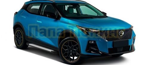 НОВИНКА! Пороги, подножки для GAC GS3 2023-!