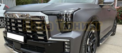 НОВИНКА! Защита бампера и пороги для GAC GS8 2025-!