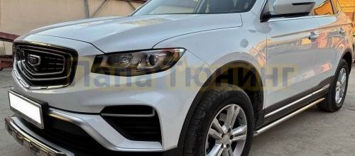 НОВИНКА! Пороги, подножки и защита бамперов для BELGEE X70 2024-