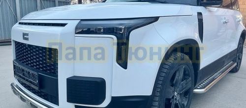 НОВИНКА! Пороги, подножки и защита бамперов для ROX 01 2024-