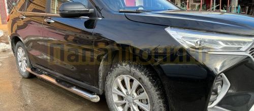НОВИНКА! Пороги, подножки и защита бамперов для HAVAL M6 2023-