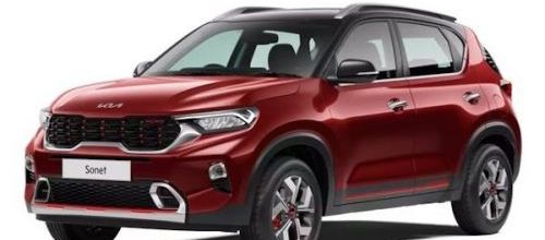 НОВИНКА! Пороги, подножки для Kia Sonet 2024-
