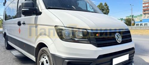 НОВИНКА! Пороги, подножки и защита бамперов для Volkswagen Crafter 2016-