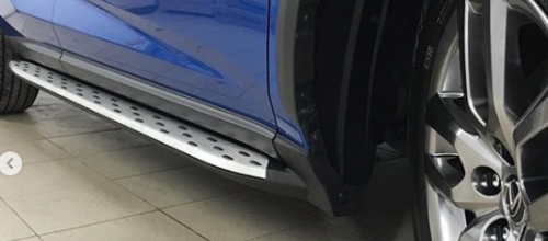 Фото от клиента. Пороги на Lexus NX
