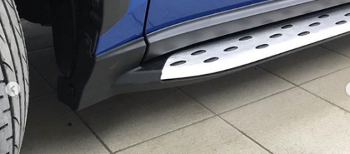 Фото от клиента. Пороги на Lexus NX