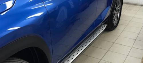 Фото от клиента. Пороги на Lexus NX