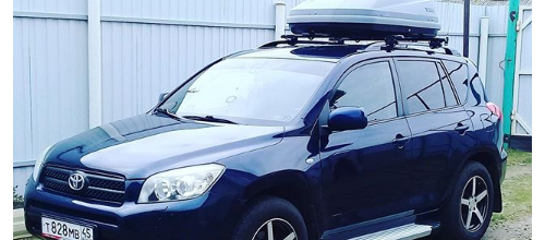 Фото от клиентов. Алюминиевые подножки Start на Rav4 2006-2012 