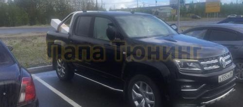 Защита переднего бампера и пороги для Volkswagen Amarok