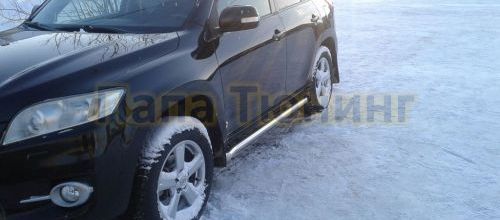 Защита порога для Toyota RAV4