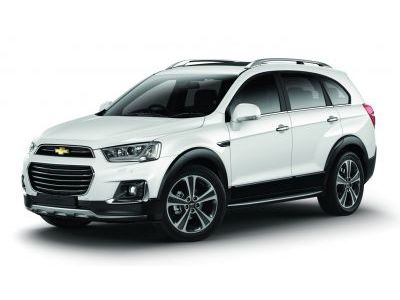 Защита бампера Chevrolet Captiva 2017-