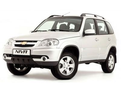 Защита бампера Chevrolet Niva 2009-