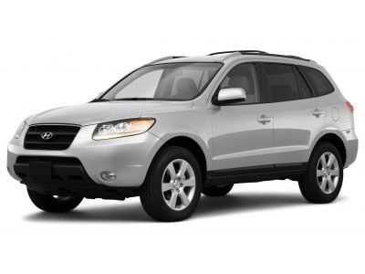 Защита бампера Hyundai Santa Fe 2006-2010