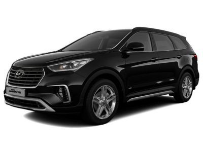 Защита бампера Hyundai Santa Fe Grand 2016-