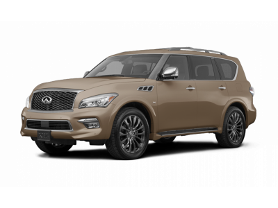 Защита бампера Infiniti QX80 2014-2018
