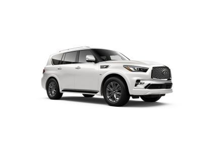 Защита бампера Infiniti QX80 2018-
