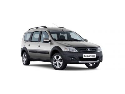 Защита бампера Lada Largus Cross 2014-