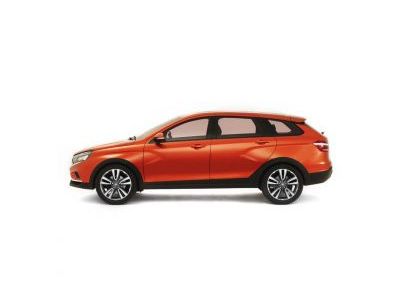 Защита бампера Lada Vesta SW Cross 2017-