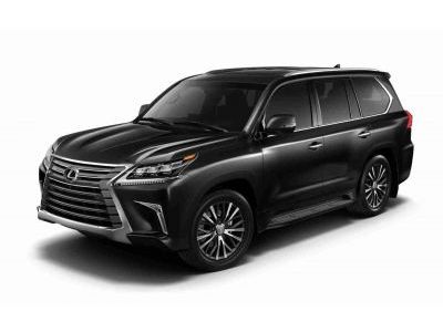 Защита бампера Lexus LX-570 2015-