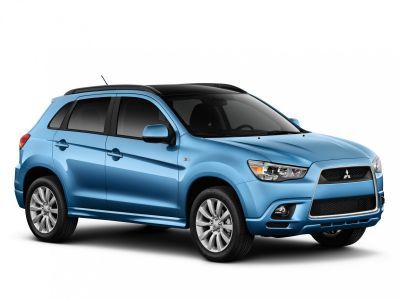 Защита бампера Mitsubishi ASX 2010-2013