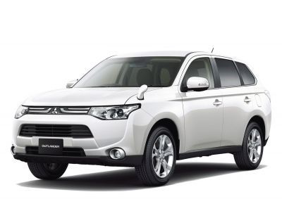 Защита бампера Mitsubishi Outlander 2010-2012