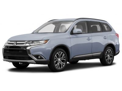 Защита бампера Mitsubishi Outlander 2014-2015