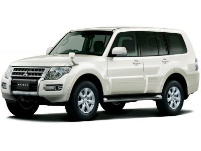 Защита бампера Mitsubishi Pajero 4 2011-2014