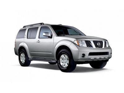 Защита бампера Nissan Pathfinder 2004-2009