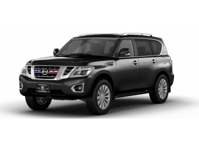 Защита бампера Nissan Patrol 2014-